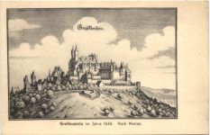 Greifenstein im Jahre 1646 Nach Merian