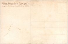 Kaiser Wilhlem II und Franz Josef