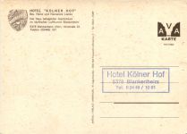 Blankenheim Ahr - Hotel Köner Hof
