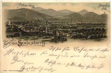 Gruss aus Godesberg - Litho