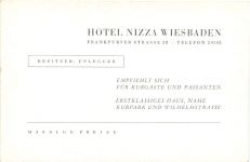 Wiesbaden - Hotel Nizza