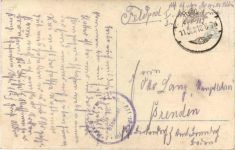 Frisch auf, ihr Jäger - Feldpost
