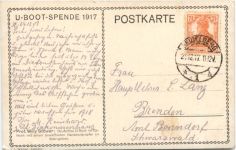 U Boot Spende 1917