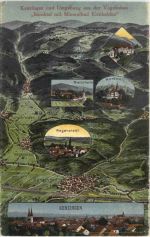 Kenzingen und Umgebung - Künstler Ak Eugen Felle