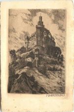 Marksburg - Radierung