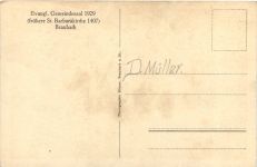 Braubach - Evangl. Gemeindesaal 1929