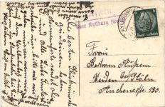 Namenstag Landpoststempel Seffern