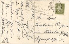 Namenstag - Landpoststempel Seffern