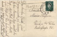 Namenstag - Landpoststempel Seffern