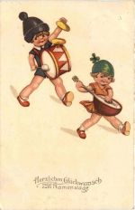 Namenstag - Landpoststempel Seffern
