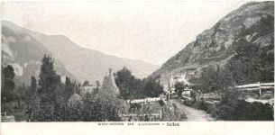 Luchon Salles - Mini postcard