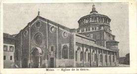Milan - Mini postcard