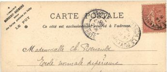 Le Puy - Mini postcard