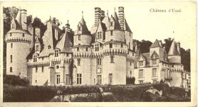 Chateau d Usse - Mini postcard