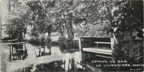 La Livaudiere Sarthe - Mini postcard