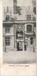 Chateau de Blois - Mini postcard