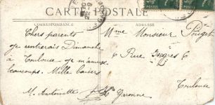Lyon - Mini postcard