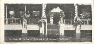 Le Reine Wilhlemine - Mini postcard