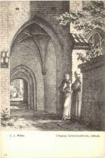 Lübeck - Künstler Ak C. J. Milde