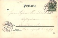 Gruss aus Bautzen - Litho