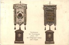 Löbau in Sachsen - Tischbanner der Vereinigung ehem. 177