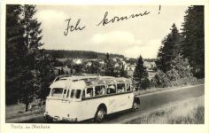 Partie im Oberharz - Autobus