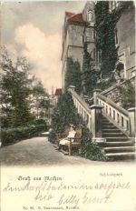 Gruß aus Meissen - Schlosspark