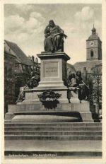Schweinfurt am Main - Rückertdenkmal