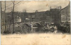 Gruss aus Spremberg - Partie an der Spree