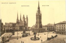 Halle Saale - Marktplatz