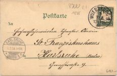 Gruss aus Würzburg - Litho