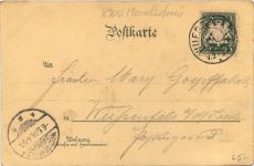 Gruss aus Würzburg - Litho