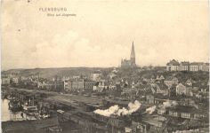 Flensburg - Blick auf Jürgensby