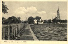 Schleswig - Strandweg an der Schlei