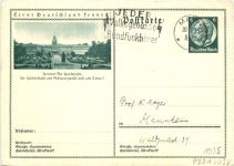 Karlsruhe - Ganzsache