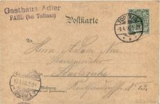 Gruss vom Feldberg im Schwarzwald - Litho
