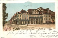 Gruss aus Kassel - Litho