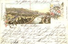 Gruss aus Kassel - Litho