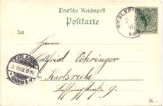 Gruss aus Kassel - Litho