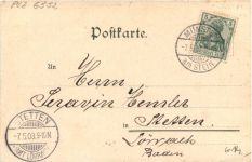 Gruss aus Bad Münster am Stein - Litho