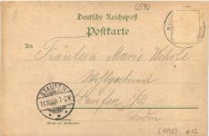 Gruss von der Nahe - Litho - Kirn