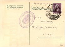 Ulm - Liederfest 1929