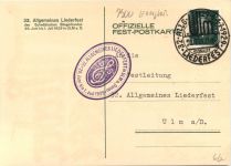 Ulm - Liederfest 1929