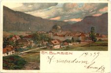St. Blasien - Litho