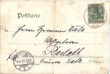 Gruss aus dem Aha - Schwarzwald Litho