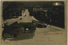 Gruss aus Kehl am Rhein - Litho