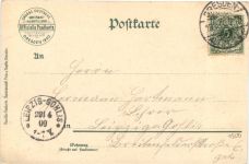 Dresden - Gartenbau Aussellung 1900 - Litho