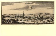 Villingen im Schwarzwald nach Merian 1650