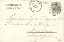 Gruss aus Klengen - Litho