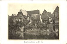 Besigheim - Häuser an der Enz